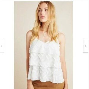 Amadi Strappy White Tank